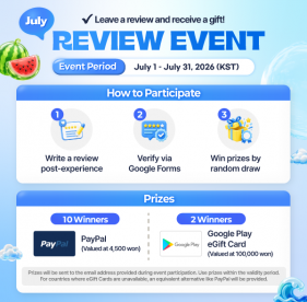 July REVIEW EVENT!!